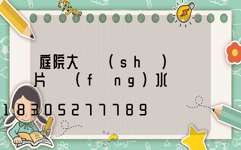 庭院大門設(shè)計圖片 風(fēng)水